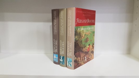 Civilização material, economia e capitalismo séculos XV-XVIII (Tomo I, II e III)